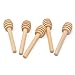 SUMERSHA 50 Pack 3 Inch Mini Wood Honey Dipper Sticks Server for Honey Jar Dispense Drizzle Honey Individually Wrapped Portable For Party Wedding Favors