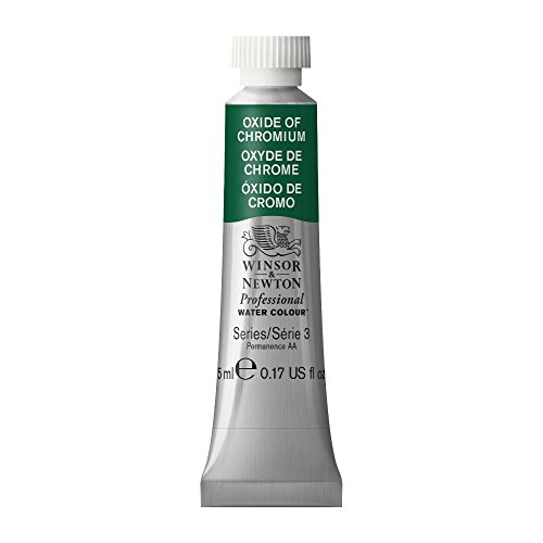 Winsor & Newton Professional Water Colour Paint, 5ml tube, Oxide Of Chromium