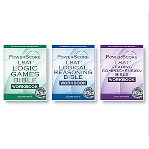 The PowerScore LSAT Bible Workbook Trilogy