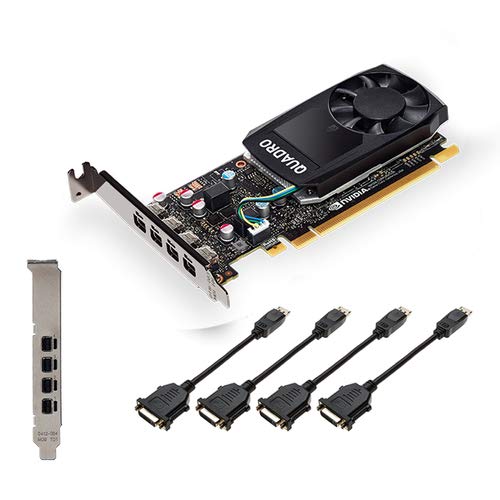 PNY VGA Quadro P1000 V2 4GB GDDR5 4X DP Low Profile
