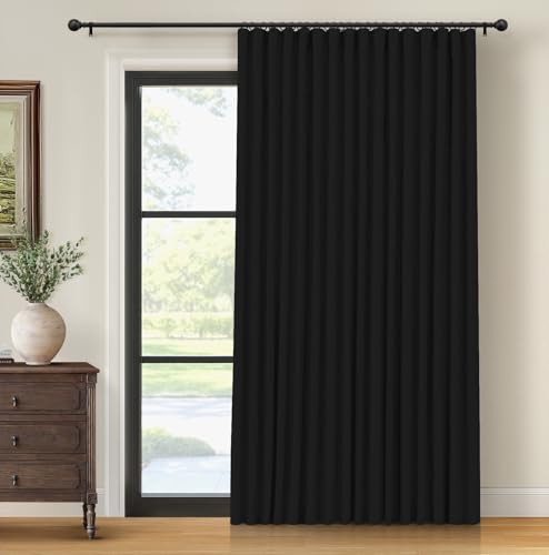 INOVADAY Blackout Sliding Door Curtains