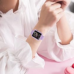 Miimall Compatible for Apple Watch 38mm Case, Slim