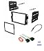 ASC Car Stereo Dash Kit, Wire Harness, and Antenna Adapter Combo to Add a Double Din Radio for some Buick Chevrolet GMC Pontiac Saturn- most 2007-2011 Tahoe, Silverado, Suburban etc.- Listed below