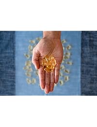 Omega-3 - Aceite de pescado salvaje de Alaska (1250 mg por cápsula) con triglicérido EPA y DHA de...