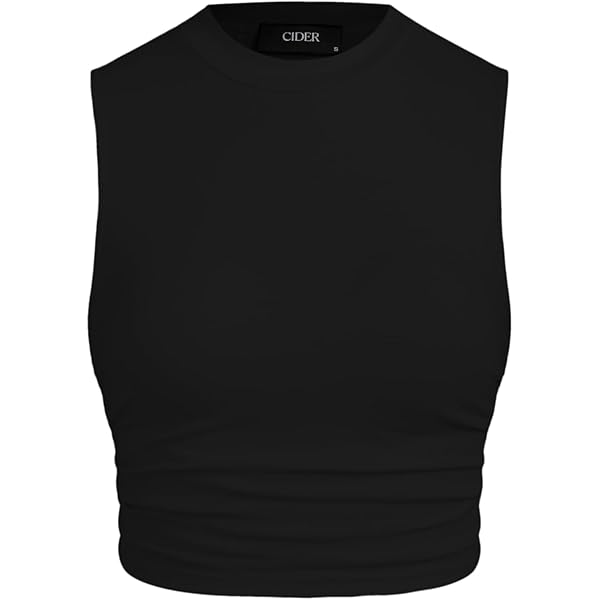CIDER Jersey Sweetheart V Neck Short Sleeve Top: Black, XXS at