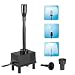 Decdeal 10W 160GPH Submersible Water Pump Fountain with LED Light for Aquarium Fish Tank Pond Garden 600L/H AC 110V primary