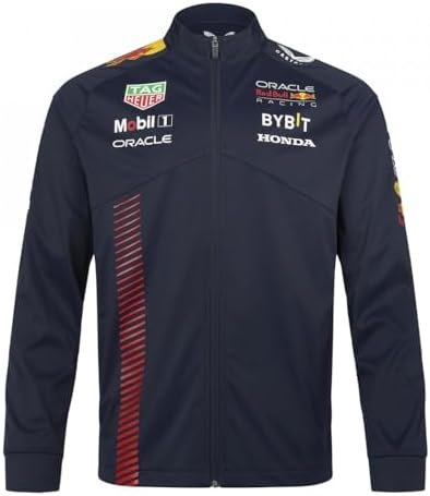 Amazon.com: Red Bull Racing F1 2023 Team Rain Jacket- Navy