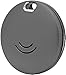 HButler Unisex Orbit Pendant, Gun Metal, OS