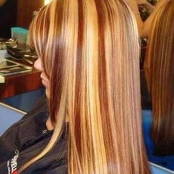 Boxo Colored Hair Extensions For Women And Girls Golden