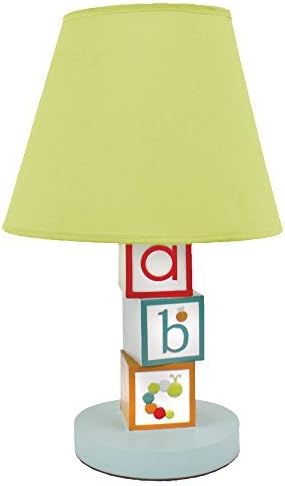 Nurture Imagination Baby Nursery Lamp Base and Shade, My Abc's by Nurture Imagination