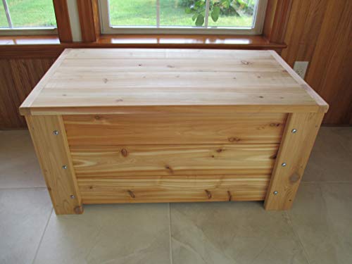 Premium Quality Indoors/Outdoors Cedar Storage Bench