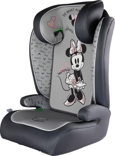 Tataway i-Size, Child car seat 15-36 kg (3.5-12 Years), 100-150 cm, Group 2/3, can be Installed with a 3-Point seat Belt (Minnie Mouse)
