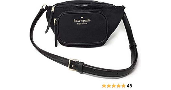 kate spade black fanny pack