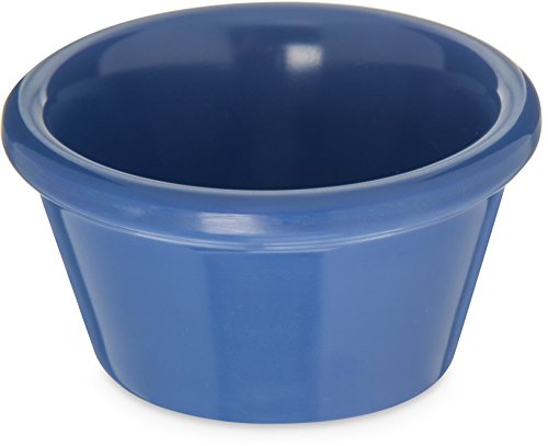 Carlisle 085214 Melamine Smooth Ramekin, 2 oz. Capacity, Ocean Blue (Case of 72)