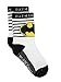 Batman Justice League Boy's 6 pack Athletic Crew Socks (4T-5T, Black/Multi)