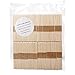 Wellood 200 Pcs Craft Sticks Ice Cream Sticks Wooden Popsicle Sticks 4-1/2