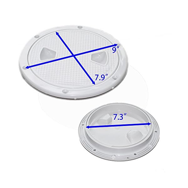 X-Haibei-Round-Boat-Marine-Inspection-Hatch-Deck-Plate-Access-RV-Plastic-8-White