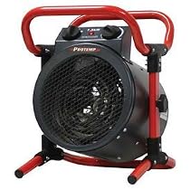 Amazon.com: ProTemp u200ePT-515-120 1500 Watt Turbo Electric Space Heater with  Thermostat | Great Electric Garage Heater | Portable Jobsite Heater |  Rugged Workshop Heater : Home u0026 Kitchen