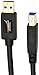 Amazon Basics USB 3.0 Cable USB-A Male to USB-B Male Adapter Cord - 3 Feet (0.9 Meters), Black