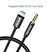 Micarsky AUX Cord Compatible for iPhone XS/XR/X/8/8Plus/7/7Plus, 3.5mm AUX Male Audio Adapter for Car Stereo or Headphone, Support iOS 11.4 and Later(Black,3.3ft)