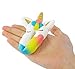 Aolige Squishies Slow Rising Jumbo Kawaii Cute Colorful Unicorn Donut Creamy Scent for Kids Party Toys Stress Reliever Toy