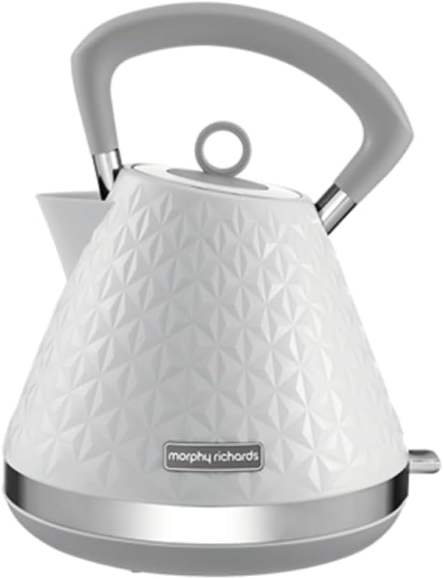 Morphy Richards Vector Pyramid Kettle 1.5L 3kW Anti-Limescale Filter