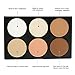 RUIMIO Makeup Contour Kit Highlight and Bronzing Powder Palette, 6 Colors, Best 2018 New Year Gift