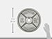 CAP Standard Cast 1 inch Iron Plate