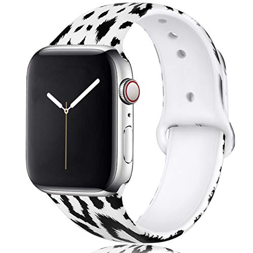 image for Haveda Floral Bands Compatible with Apple Watch 44mm Series 4 42mm Ser
