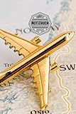 Notizbuch: Kariert, 120 Seiten ca. A5, Bullet Journal, Tagebuch, Flugzeug, im Softcover (German Edit by PM Design, AeroNotiz