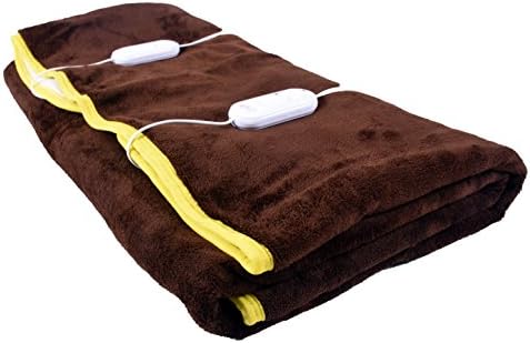 Warmland Double Bed Electric Bed Warmer - Coffee