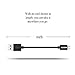 [3Pack] AOSOK Micro USB Short Sync Cable, [12-Inch] Fast Charging for Charging Station Compatible with Android Devices (3Pack)