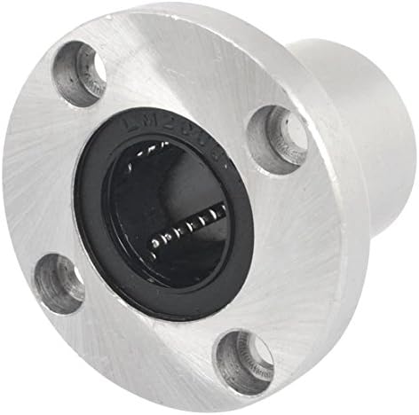 New grams LMF20UU 20mm Inner Dia 4 Bolt Flange CNC Router Linear Motion Bearing