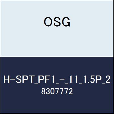 商品番号 B07bbhfb8q ホーム Osg タップ ハイス管用平行タップ H Spt Pf1 11 1 5p 2 商品番号 在庫あり 即出荷可 切削工具