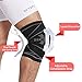 BERTER Knee Brace Men Women - Compression Sleeve Non-Slip Running, Hiking, Soccer, Basketball Meniscus Tear Arthritis ACL Single Wrap (Silicone Gel, Small)