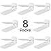 Space Saver Organizer for shoes, 8 Pieces Set, Premium Quality, 3 Step Adjustable