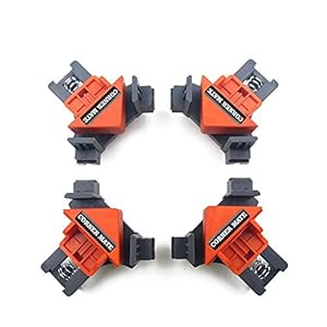 WildCard India Woodworking 90 Degrees Right Angle Clamp Clip Quick Fixing Picture Frame Corner Clamps