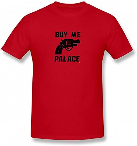 PUDNTSD Buy Me Palace Palace Skateboard Cool Tshirt Printed Cotton T-Shirts Tops Logo Authentic Man Tee Red
