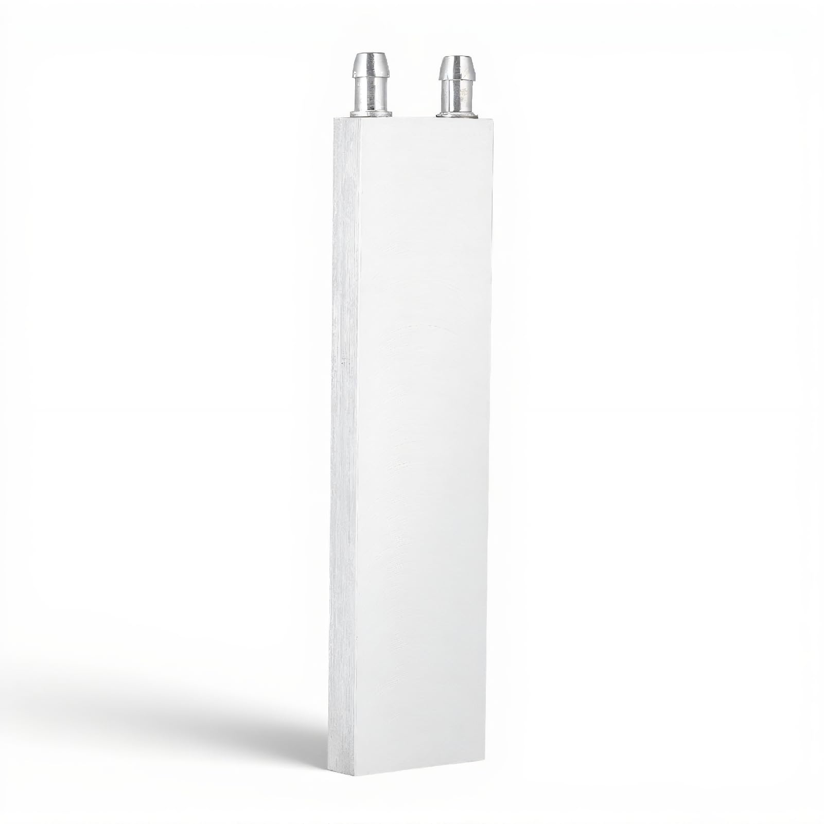 ASHATA Water Cooling Block,Aluminum Alloy Heat Sink Cooling Liquid Cooler Vacuum Aluminum Brazing Water-Cooled Block for Computer CPU Water Cooling,Industrial Inverter Drive,Head Cooling (40x120mm)