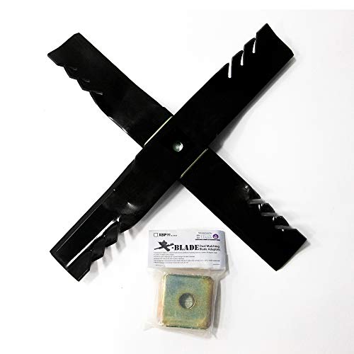 Ballard Inc XBlade Dual Mulching Blade Adapter (3” Wide Blade, 5/8