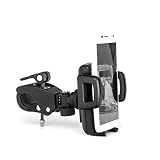 Grifiti Nootle Quick Release Pipe Clamp and Universal Phone Mount Adjustable for iPhone, Smartphone, Galaxy, Pixel, Andriod, HTC One, Nokia, Fits Handlebars, Music and Mic Stands, Tripods