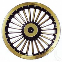 8" Golf Cart Turbine Wheel Covers Hub Caps (Set of 4)