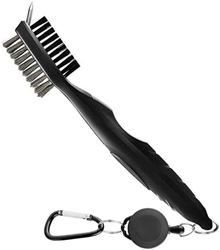 Amicc Golf Club Brush Groove Cleaner Dual Sided Golf Putter Ball Groove Sharpener Amicc Golf Club Brush Groove Cleaner Dual Sided Golf Putter Ball Groove Sharpener