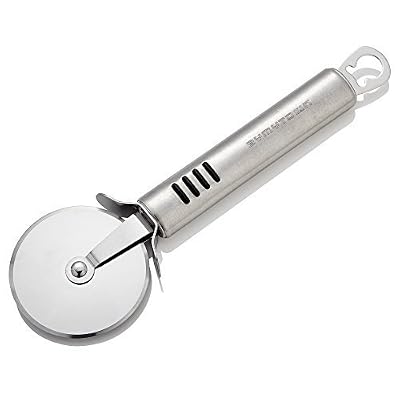 Pizza Cutter Wheel Stainless Steel Kitchen Gadget Anti-Slip Hard Grip Large Professional Heavy Duty Amazon Best Pizza Cutter Premium Quality