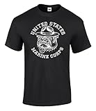 US Marines Sgt Carter Bulldog Graphic Officially Licensed T Shirt