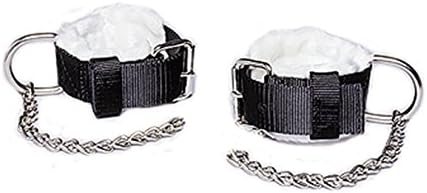 One Pair Fleece Lined Kicking Chains Hobbles