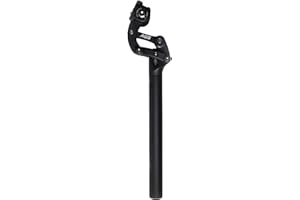 AVENTON Advanced Suspension Bike seat Post -27.2mm seatpost with Dust Sleeve, seat Post Ideal for Road & Mountain Bikes E-Bikes