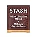 Stash Tea White Chocolate Mocha 100 Count (packaging may vary) Individual White Tea Bags for Use in Teapots Mugs or Cups, Brew Hot Tea or Iced Tea