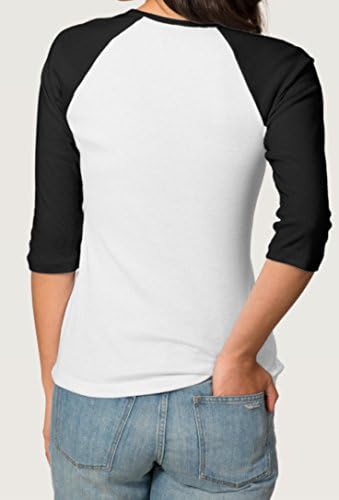 Eronp Women's Seether Words As Weapons Casual 3/4 Length Sleeve Baseball T Shirts