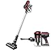 Cordless Vacuum Cleaner, Upgraded Powerful 130W Motor, Lightweight and Quiet, 45 Minutes Long Runtime, 2 in 1 Stick and Handheld, Wall Mounted